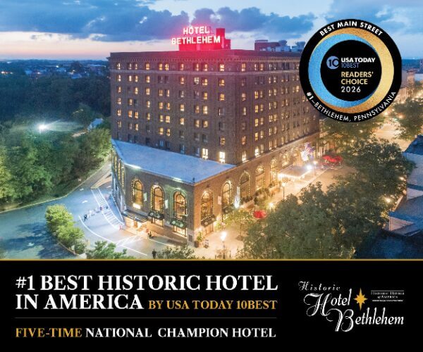 Historic Hotel Bethlehem Advertisement
